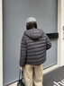 波司登26春季鴨絨輕薄羽絨馬甲三防科技女基礎輕暖外套B260135002 曬單實(shí)拍圖