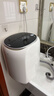 京東京造小云朵【洗脫烘一體】全自動(dòng)高溫煮洗內衣洗衣機洗內衣洗襪子迷你洗衣機0.5kg帶烘干 曬單實(shí)拍圖