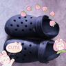 卡駱馳（CROCS）檀健次同款經(jīng)典泡芙洞洞鞋|207521 黑色-001 36/37(220mm) 曬單實(shí)拍圖