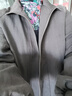 千柏年簡(jiǎn)約萊賽爾翻領(lǐng)開(kāi)衫衛衣復古外套女秋冬新款插肩袖休閑夾克咖M 曬單實(shí)拍圖