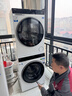 海爾（Haier）云溪3.0滾筒洗烘套裝10KG 懶人洗衣機+AI雙擎熱泵烘干機直驅家用 換新補貼 582W+582W 【行業(yè)銷(xiāo)冠】|云溪3.0/白 洗烘套裝 10kg 典雅冰雪白 曬單實(shí)拍圖
