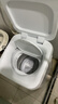 海爾（Haier）波輪小型洗衣機全自動(dòng)3公斤60℃除菌螨家用母嬰兒童內衣迷你洗脫一體童鎖LED觸控玻璃蓋以舊換新 【小小神童】+15分鐘速洗+除螨洗+超凈洗+濃縮洗 曬單實(shí)拍圖