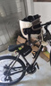 奧塞奇c19米白公路自行車(chē)前置兒童座椅山地車(chē)專(zhuān)用寶寶座椅前置配安全帶 曬單實(shí)拍圖