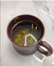 苗苗紅宜興紫砂茶杯手工男女士高檔送領(lǐng)導禮物辦公紫砂杯茶隔帶蓋把手 款3茶能清心杯C 曬單實(shí)拍圖