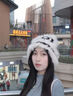 啄木鳥(niǎo)（TUCANO）時(shí)尚百搭毛線(xiàn)帽子女含羊毛兔毛國潮醒獅帽漁夫帽氣質(zhì)桶帽遮臉盆帽 曬單實(shí)拍圖
