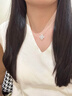 秋虞S999足銀純銀幸運四葉草項鏈女生2026新款輕奢閨蜜生日女神節禮物 S999純銀項鏈【精美禮盒裝】 曬單實(shí)拍圖