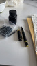 永生鋼筆四件套練字硬筆可換墨囊吸墨水美工成人辦公書(shū)寫(xiě)專(zhuān)用 磨砂黑 1.0mm明尖彎尖+20墨囊+墨水 曬單實(shí)拍圖