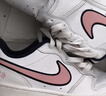 耐克（NIKE）女鞋 2026新款春季時(shí)尚潮流休閑鞋輕便舒適低幫板鞋子大童鞋 白璧粉黛-100 38 曬單實(shí)拍圖
