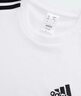 adidas舒適休閑百搭短袖T恤男裝春季新款阿迪達斯官方輕運動(dòng)   白/黑色   XS 曬單實(shí)拍圖