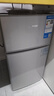 志高（CHIGO）小冰箱迷你小型家用冷藏冷凍兩用宿舍出租房用雙門(mén)辦公室電冰箱節能省電 【一級能效】58L銀色【全國聯(lián)保丨節能省電】 曬單實(shí)拍圖
