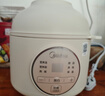 美的（Midea）電燉鍋1-2人電燉盅隔水燉鍋家用燕窩燉盅陶瓷燉湯盅電燉鍋嬰兒輔食小燉鍋煲湯電燉鍋電砂鍋煲湯鍋 1L 【1L=3碗 防燙把手】DZE1066 曬單實(shí)拍圖