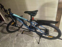邦德·富士達 自行車(chē)男女成人24級變速山地車(chē)碟剎減震前叉青少年兒童越野單車(chē) 【24寸 鋼架】 極光藍 曬單實(shí)拍圖