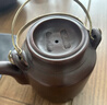 庫存處理一九六八年顧景舟老一廠(chǎng)純手工宜興正品紫砂壺茶具套裝 周桂珍銅提梁 500ml 曬單實(shí)拍圖