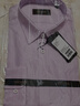 雅戈爾（YOUNGOR）長(cháng)袖襯衫男素色DP免燙襯衫舒適抗皺平整易打理 紫色 42 （180/100A） 曬單實(shí)拍圖