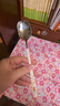 onlycook316不銹鋼勺子 兒童卡通喂飯調羹餐具 食品級小學(xué)生長(cháng)柄湯勺-女孩 曬單實(shí)拍圖