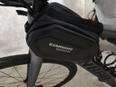 自行車(chē)掛包前梁包公路車(chē)防雨手機收納包適用喜德盛山地車(chē)立體觸屏 硬殼包-黑色2Ｌ 曬單實(shí)拍圖