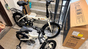 Jeep吉普折疊自行車(chē)成人20寸男女士變速通勤運動(dòng)單車(chē)-賽利 升級版-皎月白【前車(chē)筐+車(chē)子+寶寶座椅】 20寸 7速 曬單實(shí)拍圖