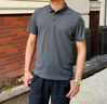 安踏（ANTA）速干polo衫男士2026夏季冰絲高端正品商務(wù)男裝半袖衣服男T恤短袖 男裝灰（冰絲速干/三紐扣） L /175(120-140斤） 曬單實(shí)拍圖