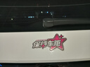 3M卡通反光貼電動(dòng)汽車(chē)身劃痕遮擋防撞夜光警示貼粉星 保持車(chē)距 曬單實(shí)拍圖