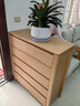 林氏家居北歐簡(jiǎn)約五斗柜收納柜客廳原木風(fēng)儲物柜子林氏木業(yè)可選OU1E 【0.93*1.06米】原木色六斗柜 曬單實(shí)拍圖