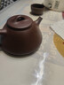 百年利永宜興紫砂壺純手工原礦紫泥子冶石瓢壺功夫茶具套裝家用泡茶壺 一壺四杯 230ml 曬單實(shí)拍圖