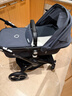 博格步（BUGABOO） FOX CUB 荷蘭全功能高景觀(guān)嬰兒推車(chē)可坐躺 黑架風(fēng)暴藍布組 曬單實(shí)拍圖