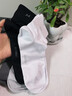 夢(mèng)特嬌襪子男士春夏季100%純棉7A抗菌防臭艾草精油襪休閑透氣運動(dòng)中筒襪 曬單實(shí)拍圖