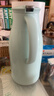 JEKO&JEKO保溫壺家用熱水瓶暖水壺宿舍大容量開(kāi)水瓶玻璃內膽 1.6L淡藍色 曬單實(shí)拍圖