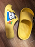巴布豆兒童拖鞋男女童寶寶軟底居家浴室夏季涼拖鞋 黃色 160碼 曬單實(shí)拍圖