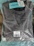 JEANSWEST LIFE真維斯加絨衛衣男秋冬季加厚保暖外套三角設計重磅灰色圓領(lǐng)上衣男 曬單實(shí)拍圖