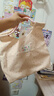 新款可愛(ài)碎花小白兔帆布包女單肩包大容量手提袋拎書(shū)布袋托特包包 粉色長(cháng)耳兔【高品版】-無(wú)掛飾 曬單實(shí)拍圖