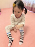 成長(cháng)寄嬰兒襪子夏季純棉松口不勒腿無(wú)骨襪女寶夏季網(wǎng)眼透氣不悶腳中筒襪 帽子企鵝+法師企鵝+圍巾企鵝 【10A抗菌 無(wú)骨抗起球】 3雙 3-5歲 L碼（建議腳長(cháng)14-16CM） 曬單實(shí)拍圖
