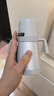 膳魔師（THERMOS）保溫杯400ml男女士?jì)和瘜W(xué)生保冷吸管杯水杯子TCMI-400S BLW 曬單實(shí)拍圖