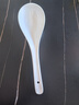 美廚（MAXCOOK）湯勺飯勺 陶瓷湯勺餐勺 日式湯匙勺子 9英寸單只裝 純白MCCU5176 曬單實(shí)拍圖