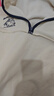 森馬（Semir）衛衣女秋冬季中長(cháng)款寬松立領(lǐng)抓絨上衣刺繡撞色連帽舒適內搭學(xué)院風(fēng) 【A款】奶白10501 L 165/88A 曬單實(shí)拍圖