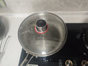 雙槍316L不銹鋼平底鍋無(wú)涂層炒鍋煎鍋家用不粘鍋煎蛋牛排早餐烙餅 【特大號-帶蓋】 26cm 曬單實(shí)拍圖