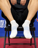李寧（LI-NING）青少年襪子男學(xué)生純棉防臭運動(dòng)襪春夏季薄款短筒初中生大童籃球襪 曬單實(shí)拍圖