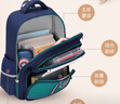 COOLBABY書(shū)包小學(xué)生兒童書(shū)包護脊減負減壓4-6年級女生男孩雙肩包 曬單實(shí)拍圖