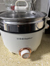 榮事達（Royalstar）電火鍋 專(zhuān)用鍋電煮鍋電熱鍋蒸煮一體電蒸鍋 宿舍小火鍋多功能小電鍋 DZG25B 2.5L配蒸籠 曬單實(shí)拍圖