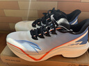 安踏馬赫5代氮科技跑步鞋男鞋夏季專(zhuān)業(yè)回彈緩震競速訓練跑鞋體測鞋男 【馬赫5代】紙莎白/溶水藍/基礎黑-9 43 曬單實(shí)拍圖