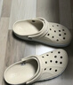 卡駱馳（CROCS）洞洞鞋貝雅卡駱班輕便耐磨一腳蹬休閑鞋|205089 冬日白/彩色-1LI 39 (240mm) 曬單實(shí)拍圖