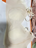 莫代爾2件裝內衣女薄款兔耳朵無(wú)痕內衣乳膠無(wú)鋼圈大胸顯小粉底液文胸 曬單實(shí)拍圖
