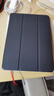 ALittleFlower適用ipad6/5保護套ipadair1/air2保護殼9.7英寸蘋(píng)果平板電腦三折支架超薄全包防摔深藍色 曬單實(shí)拍圖