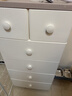 京東京造 馥芮白抽屜式收納柜特大號五斗柜客廳臥室 5層60寬 曬單實(shí)拍圖