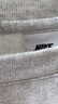 耐克NIKE男圓領(lǐng)針織衛衣 經(jīng)典簡(jiǎn)約加絨套頭衫FN3887-051灰白L 曬單實(shí)拍圖