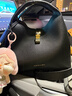 CHARLES&KEITH簡(jiǎn)約手提包菜籃子包斜挎包生日禮物送女友CK2-10701618 Black黑色 M 曬單實(shí)拍圖