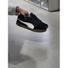 彪馬（PUMA）滑板鞋|復古黑色休閑鞋男女新款冬板鞋C-SKATE407868 黑色-白-01 40.5 曬單實(shí)拍圖