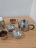 FLOGO德國品牌純鈦茶具套裝茶壺旅行家用外出便攜車(chē)載壺茶杯功夫茶具 純鈦茶具【木紋平肩壺10件套+便攜旅行包】 曬單實(shí)拍圖