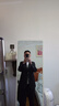 羅蒙高端無(wú)痕西裝男士休閑西服春夏季新款輕薄外套免燙單西商務(wù)修身 AE8322款黑色-款 常規 L 175/92A 【120-140斤】 曬單實(shí)拍圖