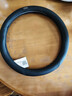 奧迪方向盤(pán)套真皮A6L/A4L/A7L/A8L/Q5L/A3A5Q3Q7Q8Q6車(chē)把套超薄款 圓形超薄款【黑色線(xiàn)】帶車(chē)標 曬單實(shí)拍圖